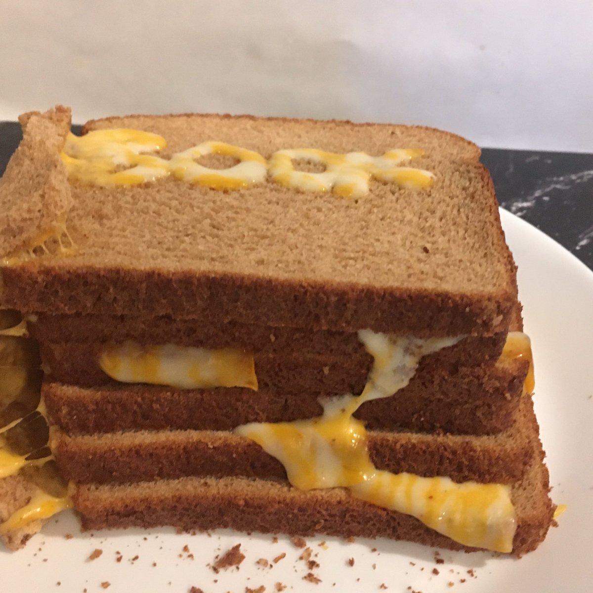 PrismaBio's tweet photo. Grilled cheese BOOK! 🧀📚 Is it a sandwich or a book or a sculpture? All of the above! 🤣Inspired by @bdenzer from #theartassignment YT. He makes awesome books from atypical materials in the spirit of Duchamp’s readymades. 😎 Check it out: https://t.co/p3XgAHsSxM
#youareanartist https://t.co/Ij1sqhjlt4