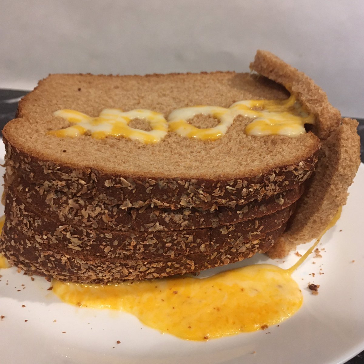PrismaBio's tweet photo. Grilled cheese BOOK! 🧀📚 Is it a sandwich or a book or a sculpture? All of the above! 🤣Inspired by @bdenzer from #theartassignment YT. He makes awesome books from atypical materials in the spirit of Duchamp’s readymades. 😎 Check it out: https://t.co/p3XgAHsSxM
#youareanartist https://t.co/Ij1sqhjlt4