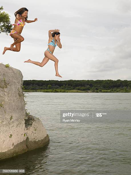 Coming in at third last: people that hold their nose when jumping in water