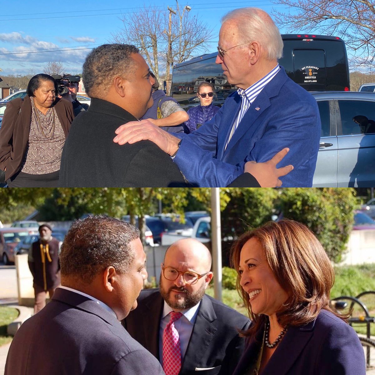 brandonpbrown's tweet photo. @TimRyan @KamalaHarris @JoeBiden Congratulations @mayaharris_ and @mayaharris_  I said this would happen last week. https://t.co/bHlkcg69nF