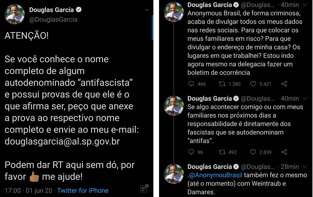AnonNewBr's tweet photo. Relembrar é viver! @DouglasGarcia  #AnonymousBrasil #Antifascista https://t.co/WbmVeicART