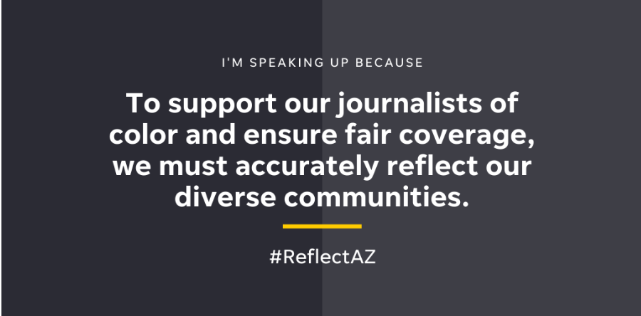 That's why I volunteered for 7 yrs to lead  @azcentral Diversity Cmte on top of reporting. That's why I served on  @NAHJ's Board. Many  @NABJ  @najournalists  @aaja  @NAHJ journalists dedicate our careers to mentoring, equity, representation. We need our upper management to do better.