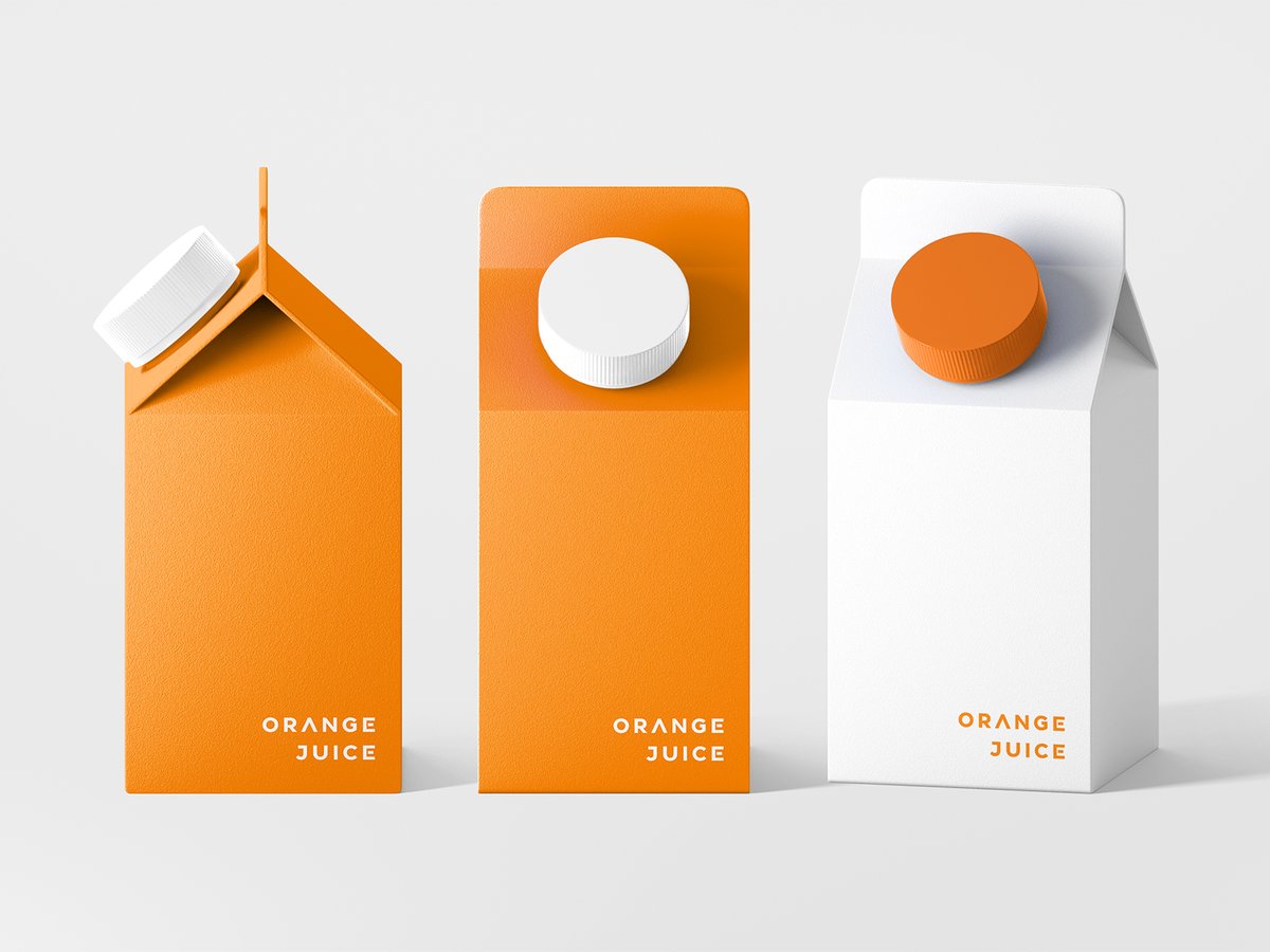 A high resolution and very customizable mockup featuring a set of juice cartons from 3 different views.

Download the PSD file here: alienvalley.com/mockups/juice-…

#mockup #mockups #branding #3D #blender #freepsd #freebie #freebies
