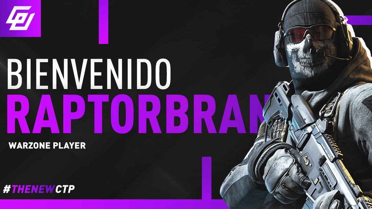 EsportssGravity's tweet photo. #PRESENTACION | #WARZONE

El dia de hoy presentamos al nuevo integrante de nuestra categoria de Warzone es un jugador con mucho potencial y que nos ayudara a llevar este equipo a lo alto...💜

Bienvenido RaptorBran !!🥳🎉

#TheNewCTP https://t.co/IFZ2Rt2XYu