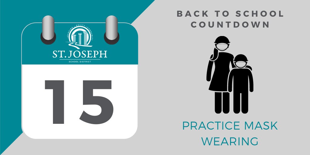 Talk about the importance of mask wearing and have your child practice wearing one before school starts. Here are some tips from the CDC: bit.ly/3kuEZfr #SJSDB2S