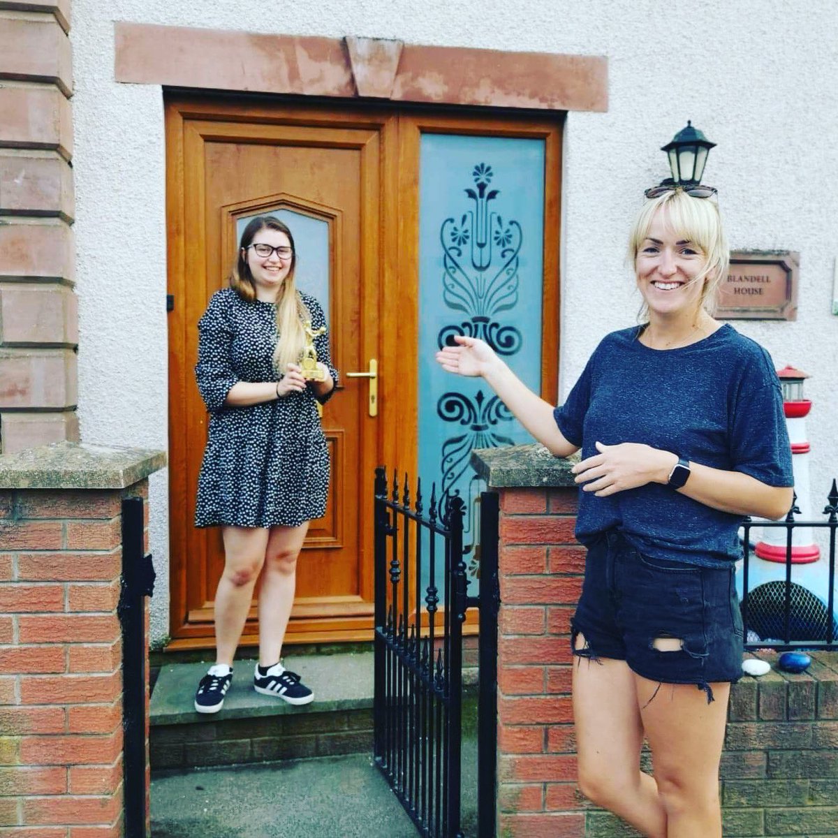 ClubMillom's tweet photo. 🏆 AWARDS NIGHT 🏆 Georgia got this years most improved, her confidence from when she first came training to what it is now (in both training and games) has come on so much!! Not only her confidence in general but in her ability also. 1/2 https://t.co/t6SL1wfeN0