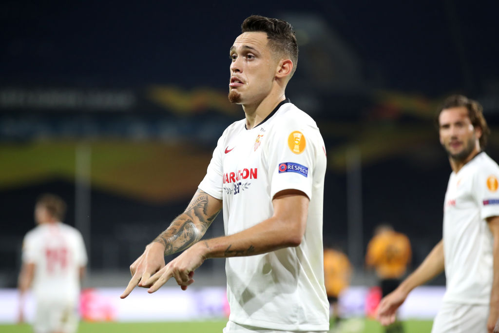 UEFAcom_de's tweet photo. ⌛ Erlösung in der 88. Minute:
@Locampos15 schießt @SevillaFC ins #UEL-Halbfinale! 🎉
#WolvesSevilla | @SevillaFC_ENG https://t.co/uWWmakrx40