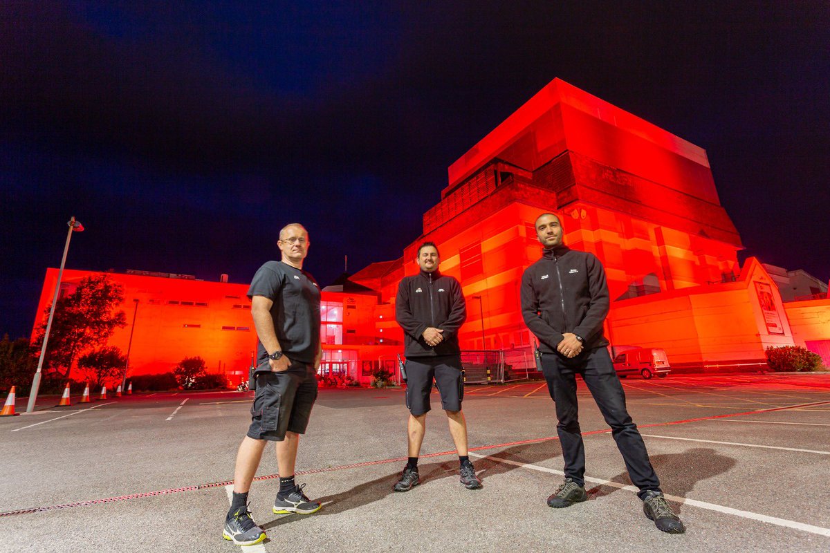 #WeMakeEvents #LightItInRed #StandingBy
