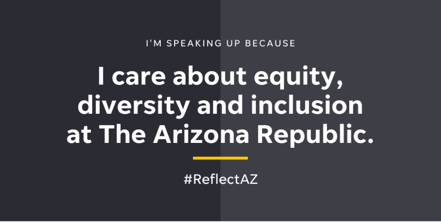 We stayed when you paid us less. We stayed when you mistreated us. We waited for you to listen. Why? Bc we know our communities deserve better. Pero no más. We're holding our management accountable. Join us for real progress w/deadlines.  #ReflectAZ  @azcentral now.