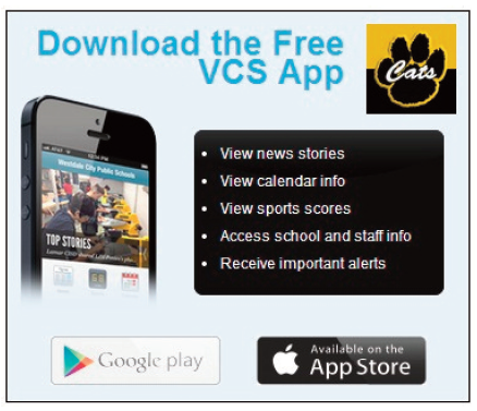 GoValdostaCats's tweet photo. We are pleased to offer a free app for Valdosta City Schools. The app is available for iPads, iPhones, windows and android devices. It will allow users to view news stories, calendar info, sports scores, access school &amp; staff info and receive important alerts from the school(s). https://t.co/D3TK8JXWx3