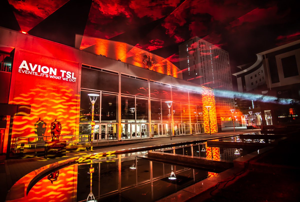 Venues are once again lighting up in red tonight to highlight the plight of the live performance and events industry. 

Here's a look back at when we joined the campaign last month (thanks to <a href="/AvionTSL/">Avion TSL</a> for their support). 

#LightItInRed #MissingLiveTheatre