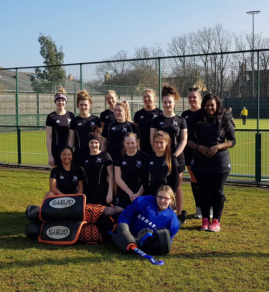 WitneyHockey's tweet photo. Here’s our Ladies’ 3rd XI 🖤 Part of the TrySports Hockey League Division 4, they're captained by the wonderful Grace Hayward with vice Julie Peachey and coach Katie Gatt. This group love getting together, and if you’d like to join them click here: https://t.co/kbnkwz7VjR https://t.co/IU5SJMI5Oi