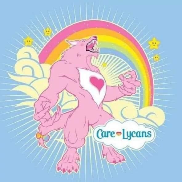 RickyDragoni's tweet photo. Now we are talking! #author #carebears #lycan #lycanthrope https://t.co/2miDXDrWfP
