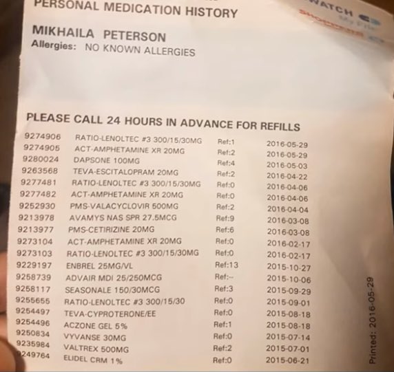 Mikhaila started “The Lion Diet” which consists of only eating Beef, Salt, & Water.Although this verges on an eating disorder, Mikhaila claimed that it cured many of her health problems.She even announced that she stopped taking her medications, including an anti-herpes drug