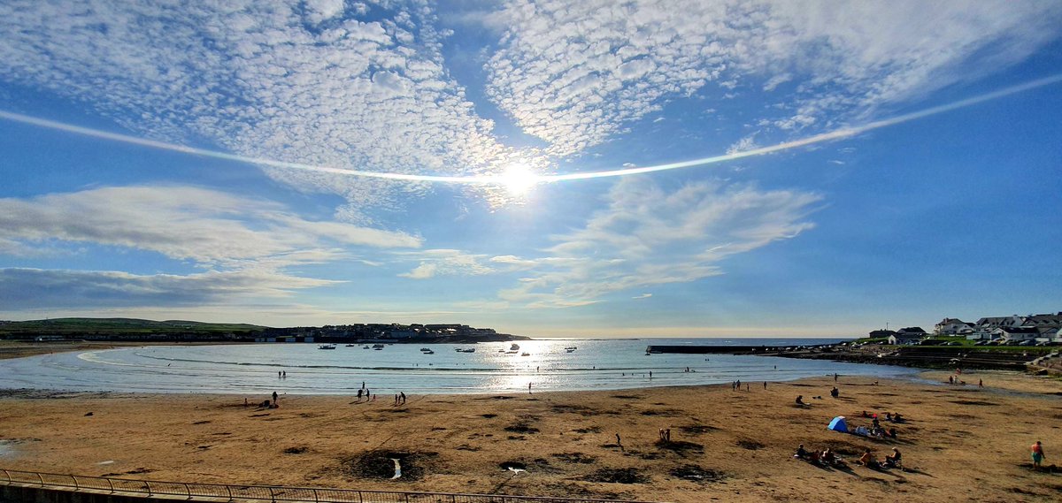 This was the sight when we rolled into Kilkee. 🚴