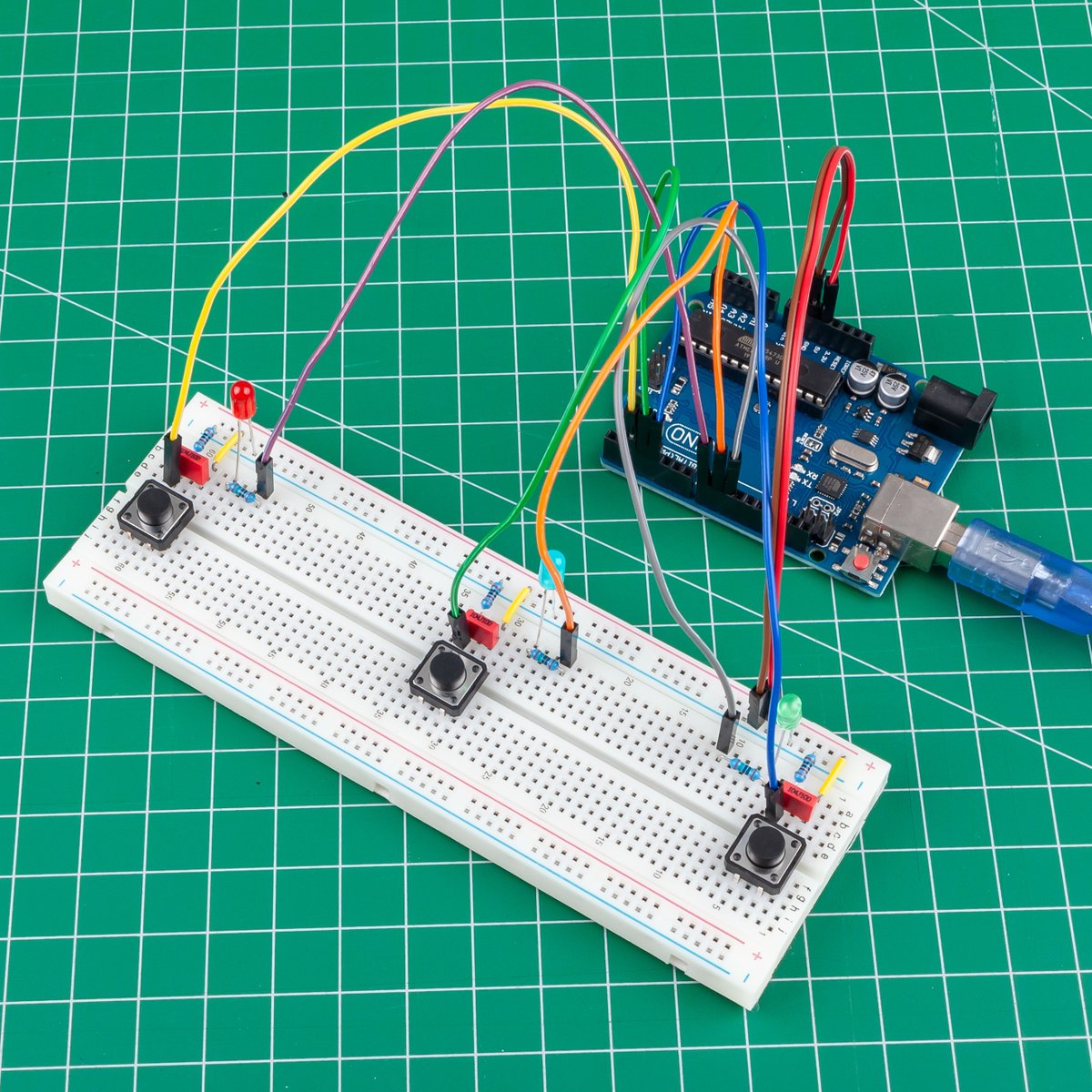 diyodemag's tweet photo. [Issue 37] This Arduino-based reaction timer is designed to be simple yet engaging. 

The basic idea is to use buttons to start and stop a random timer. We have designed two configurations for more difficulty. 

https://t.co/VEtOaHYkFD 

#diyelectronics #kidselectronics https://t.co/DC7KrP6adz
