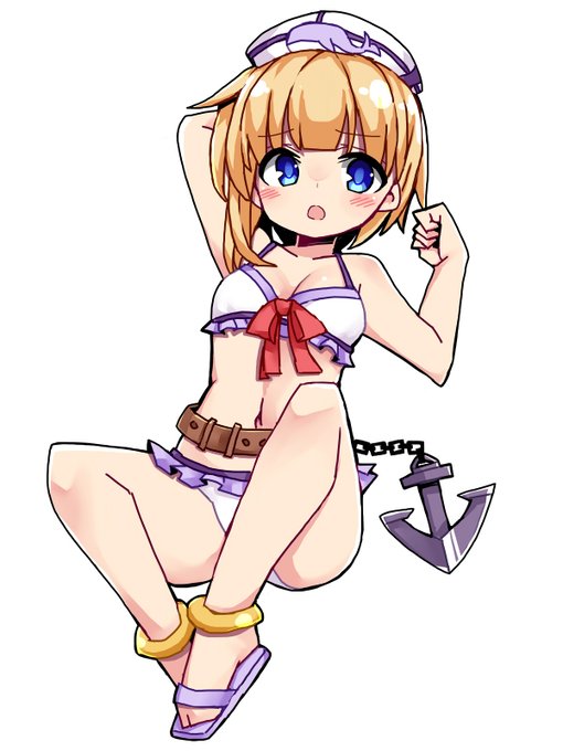 フレイちゃん水着 #アイギスお絵かき 