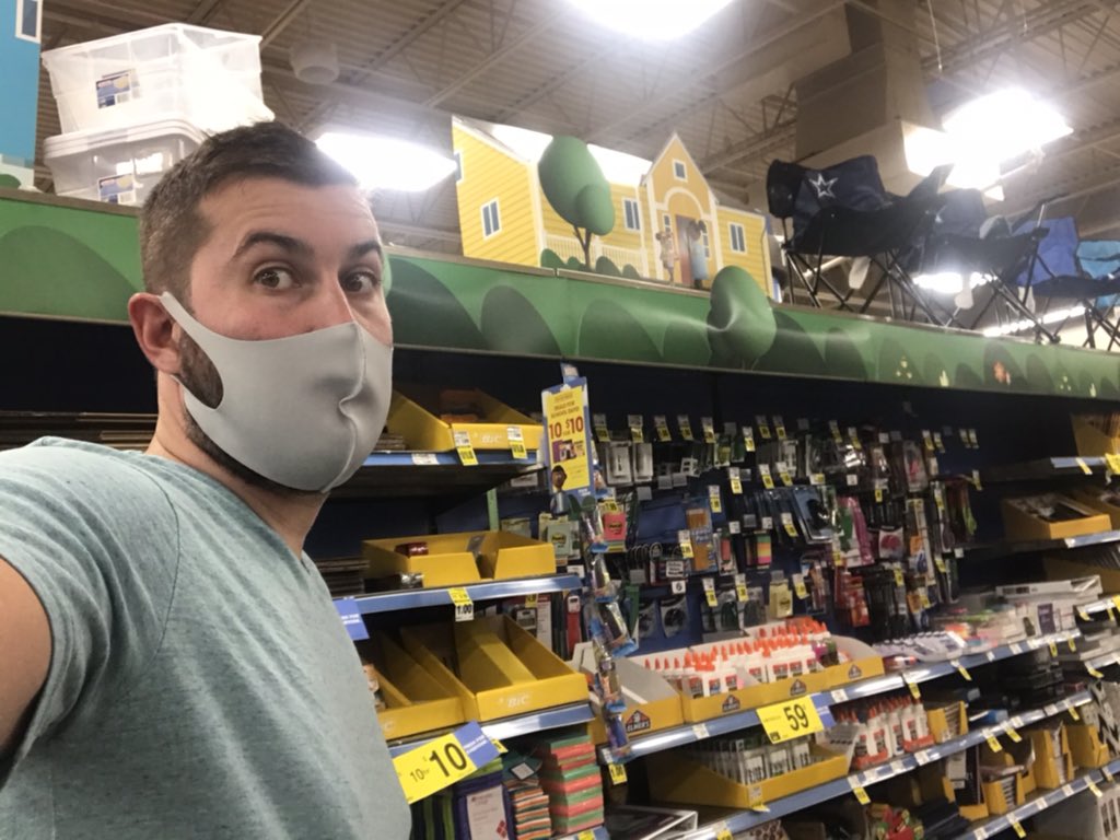 DeVitoProsper's tweet photo. Who else works at a school surrounded by other kids supplies and forgot to order school supplies for their own kids? #SchoolSuppliesFor2020 #nightbeforeschool #goteverything #krogerforthewin https://t.co/qXNkIJjOqq