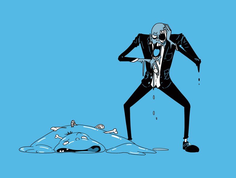 ブラックマヨネーズ Shiohidaのイラスト