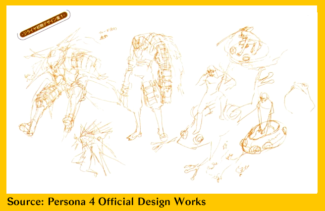 BacksideTV's tweet photo. Concept artwork of Yosuke's persona, Jiraiya. You may wish to note the frog. https://t.co/YuF421VmVI