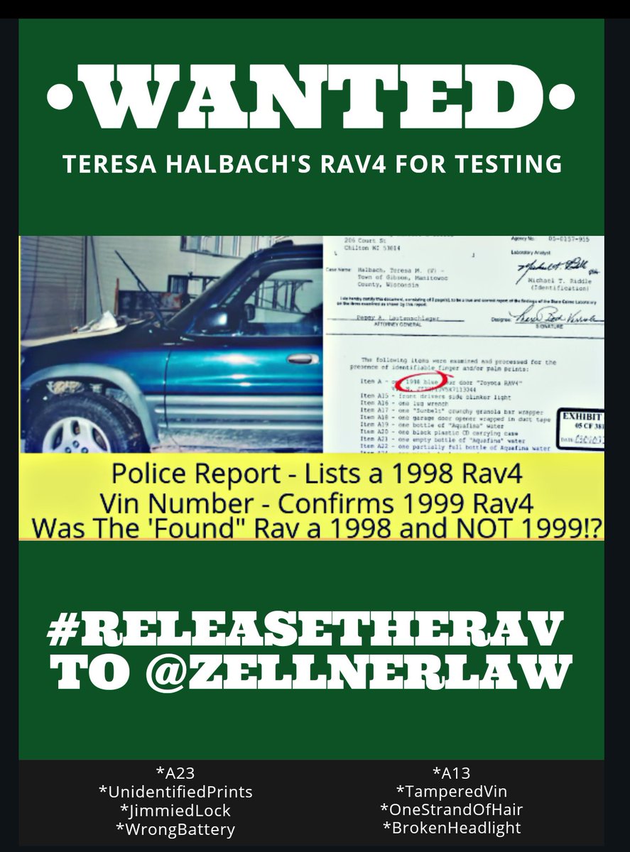 Misspiggychop's tweet photo. โ...#Justice Should Be #Viewable Under The #Microscope,
#Not From A #Telescope.
And For #That It #Needs To #Be Based #Not On #Law But On #Truth.โ
~Vera Nazarian
@GovEvers @WISN12News @digitalspy @FBI @WISCTV_News3 @Newsweek @CIA
#ReleaseTheRav to @ZellnerLaw
#WorkWithKZ https://t.co/TAvTK4RPe0