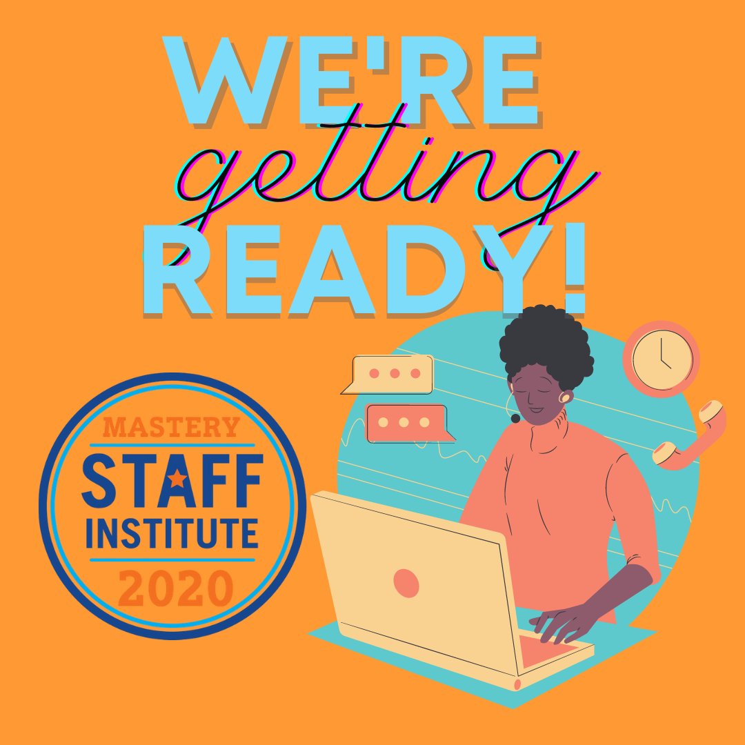 mastery_schools's tweet photo. Mastery Staff Institute – this week our new teachers are training and preparing for Back to School! Whether virtual or in-person, we're so excited to welcome students back to us in a few short weeks! #PHLEd #OneTeam #ChooseMastery https://t.co/qlgAcABzuS