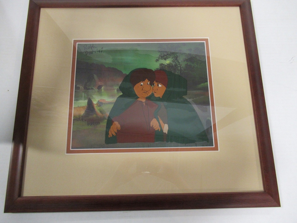 b2pcollect's tweet image. While most of the #LordOfTheRings items in our Summer Blockbuster #auction are based on Peter Jackson's iconic films, these framed #AnimationCels from Ralph Bakshi's cult favorite #70s animated featured certainly deserve some attention from #LOTR fans! ow.ly/QPmt50AWvYE