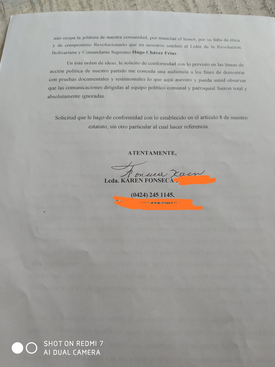 Jiskeis's tweet photo. @GustavoP_Psuv hoja siguiente de la denuncia. https://t.co/WFCnEy4xpX