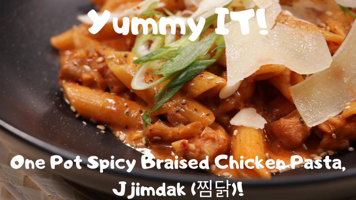 YummyITFood's tweet photo. Fusion One Pot Spicy Chicken Pasta [ASMR] | Yummy It Food"

Watch Now: //youtu.be/k_LZiUscBMk

#yummy,#yummyit,#yummyitfood,#cookingvideo,#howtomake,#onepotpasta,#fusionpasta,#spicychickenpasta,#fusionfood,#fusionrecipe,#pastarecipe,#spicychicken https://t.co/4piEeC80Sd