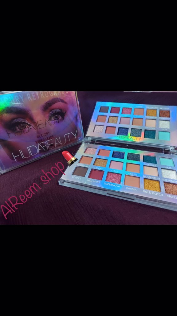 AlReemshop2's tweet photo. Huda beauty eyeshadow palette 😍

900 https://t.co/teYcbfQh78