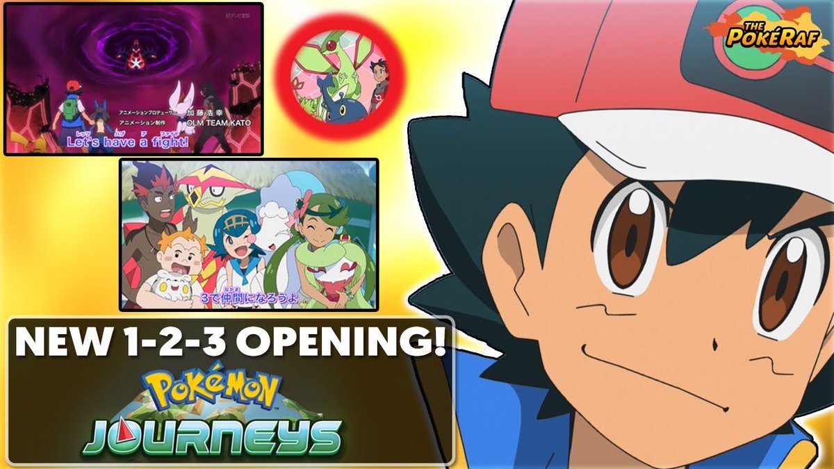 Uzivatel Raf Na Twitteru New Video Today I Go Over The New 1 2 3 Opening Of Pokemon Journeys Exploring The New Details We Received Alongside Potential Plot Points And Theories