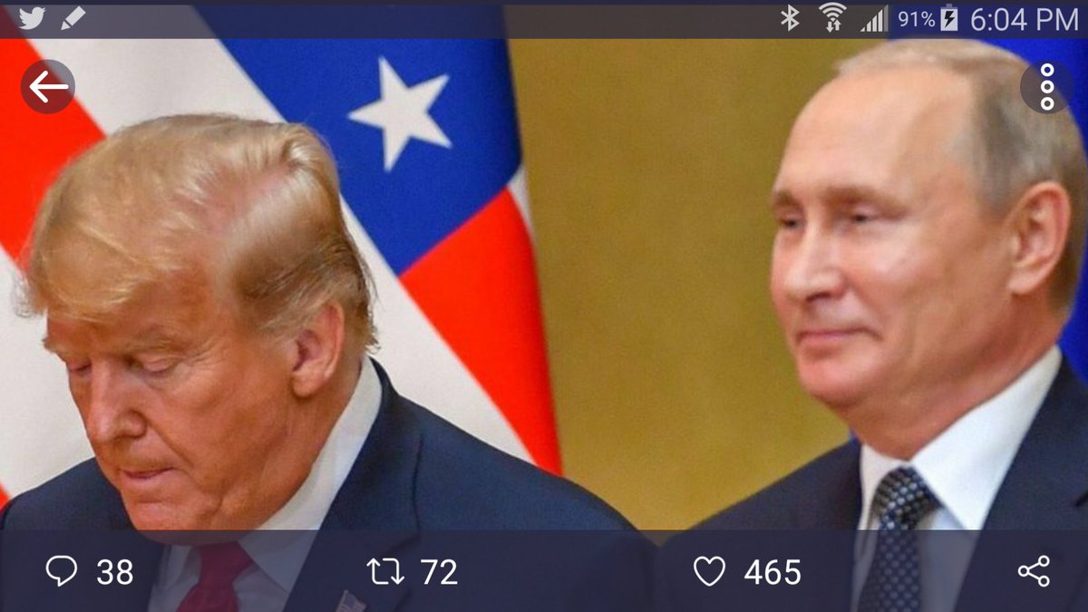 EdFowler54's tweet photo. @itsJeffTiedrich Trump and his boss are done!!!!!!!! https://t.co/q2jtNtGFu6