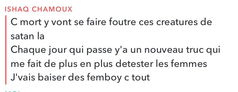 Has Loic ever touched a woman ? tweet media