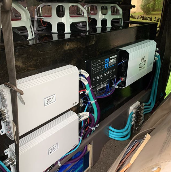 The Audio Control DQDX is tuning all of this! Designed for maximum sound quality and enhanced audio performance, the DQDX is the latest AudioControl processor to incorporate Signal Delay. Need one? Check them out here: skyhighcaraudio.com/dqdx/

#B2Audio #B2 #AudioControl #SHCA