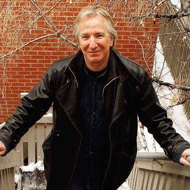 — a thread of alan rickman smiling to boost your serotonin 