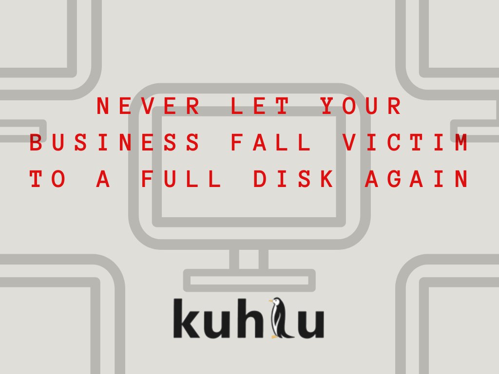 KuhluServerMgmt's tweet image. Never let your business fall victim to a full disk again. #Linux #LinuxServers
kuhlu.com/avoiding-a-ful…