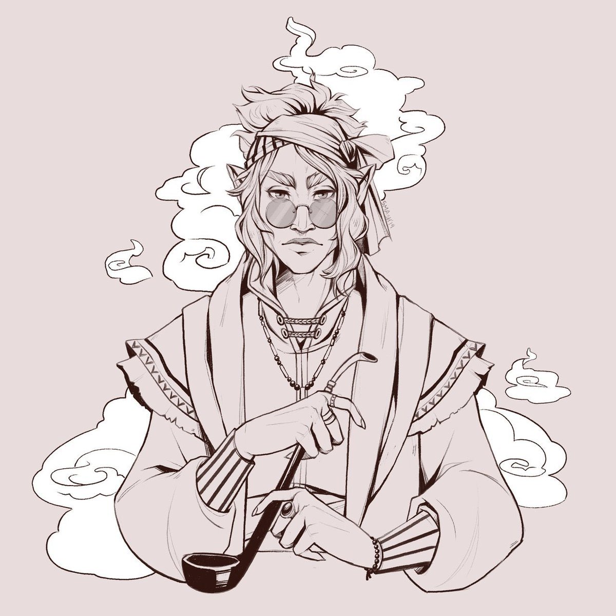 A lineart tag you say? #faceyourlineart 