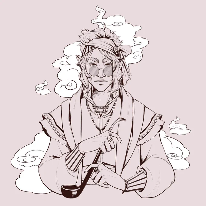 A lineart tag you say? #faceyourlineart 