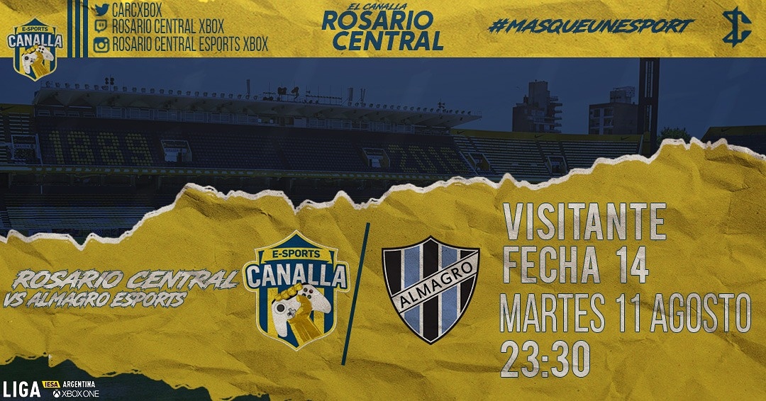 CarcXbox's tweet photo. LIGA @IESAArgentina 
Triple Fechas para hoy! 

Fecha 13

🆚️ @DyJeSportsXbox 

🕙 23:00HS 

Fecha 14

🆚️ @AlmagroeSports 

🕙 23:30HS 

Fecha 15

🆚️ @RiestraES 

🕙 23:59HS

PH @BessThhDesing https://t.co/ncGRZRLeJy