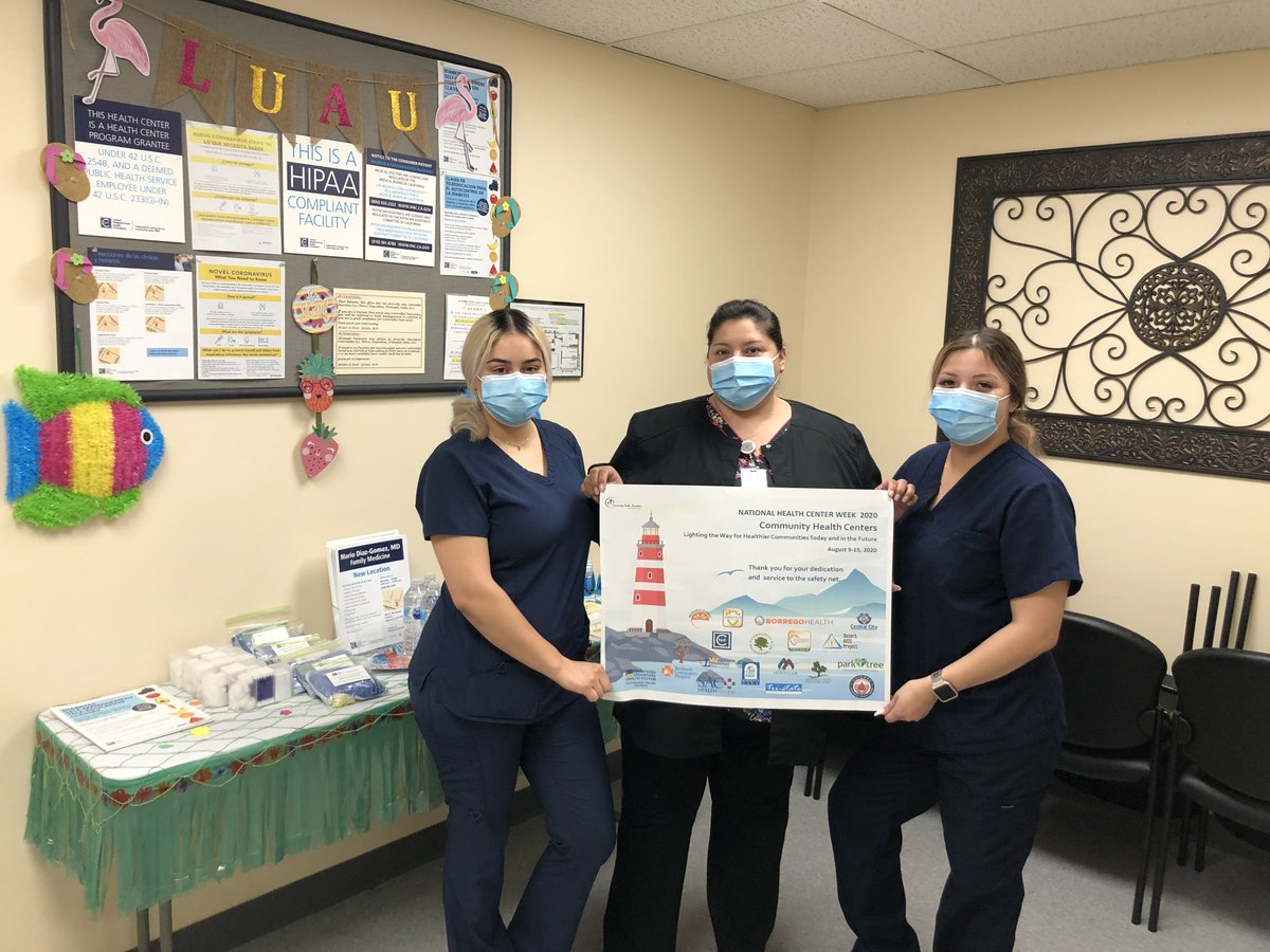 WeAreCHAISR's tweet photo. In celebration of #NHCW2020 we visited our member Central Neighborhood Community Health Center. Thank you for all your hard work and dedication!
#ValueCHCs @NACHC #SafetyNetStrong https://t.co/sccuMF6ENa
