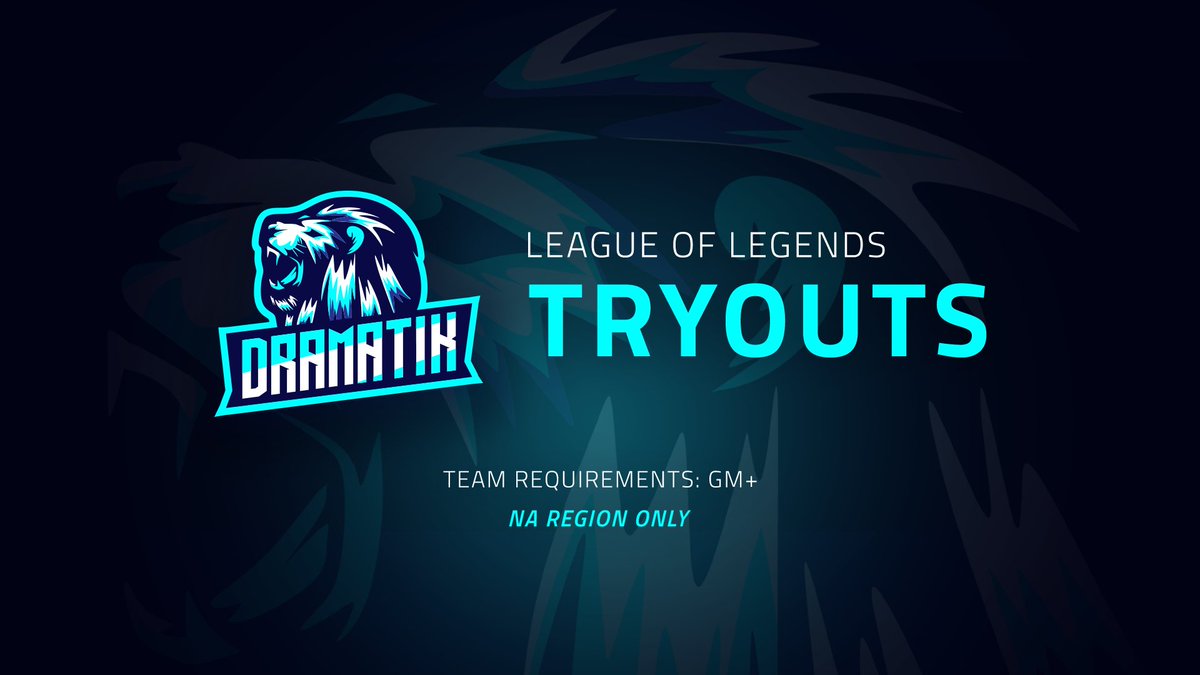 We are looking for players to join our teams to compete in the upcoming major leagues (i.e. Upsurge, Risen etc.). 

Got what it takes? Make sure you apply ASAP!
Apply here: forms.gle/T2ENgzJ5fKKEFo…