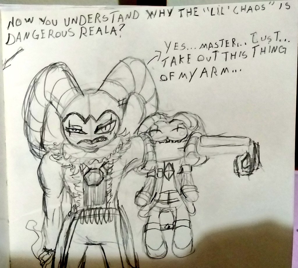 KuroiTheBunny's tweet photo. OuO My #Nightmaren oc, Nemesis, was founded by #Reala and, doubting of the cute thing capacity of chaos, made #Wizeman release one of the locks at the doll... guess who lost some body parts and a nightmaren bird? #NiGHTSintoDreams #NiGHTSJourneyOfDreams #dreameater #nightmare https://t.co/190agM3bkU