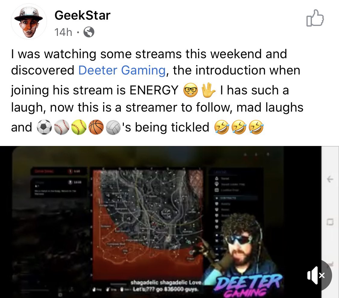 IvanOoze420's tweet image. 🔥Love seeing stuff like this!  Keeps me motivated to keep bringing the big energy for my audience🔥 Also, most importantly, this guy respects the ball-tickles. #balltickles #thegrind