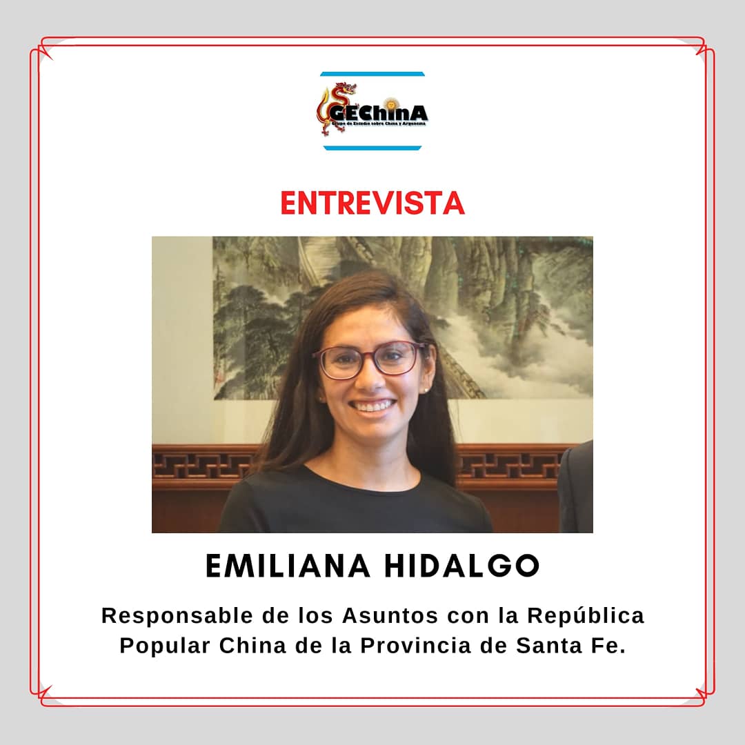 GEChinAUNR's tweet photo. 🎙️Entrevistamos a @EmiHidalgo, responsable de los Asuntos con la República Popular China de la Provincia de Santa Fe, sobre distintos ejes de la relación entre China y la provincia de Santa Fe.
¡Encontrá la entrevista acá!
https://t.co/vbJGlRMqea https://t.co/wfmRR4kMdc