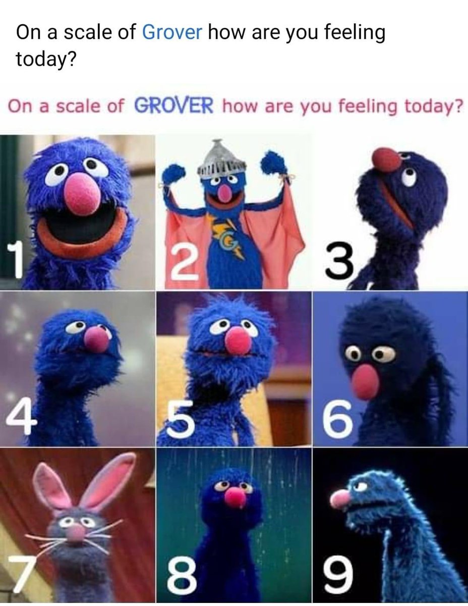 BoardFoxGames's tweet image. Which Grover are you today? #boardfoxgames #sesamestreet #grover