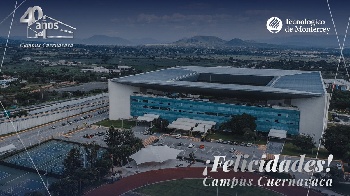 ¡Muchas Felicidades para el <a href="/TECcampusCVA/">TEC campus Cuernavaca</a> por 40 años de transformar no solo una ciudad sino también la vida de muchas personas! 🎉🐏🫂💙