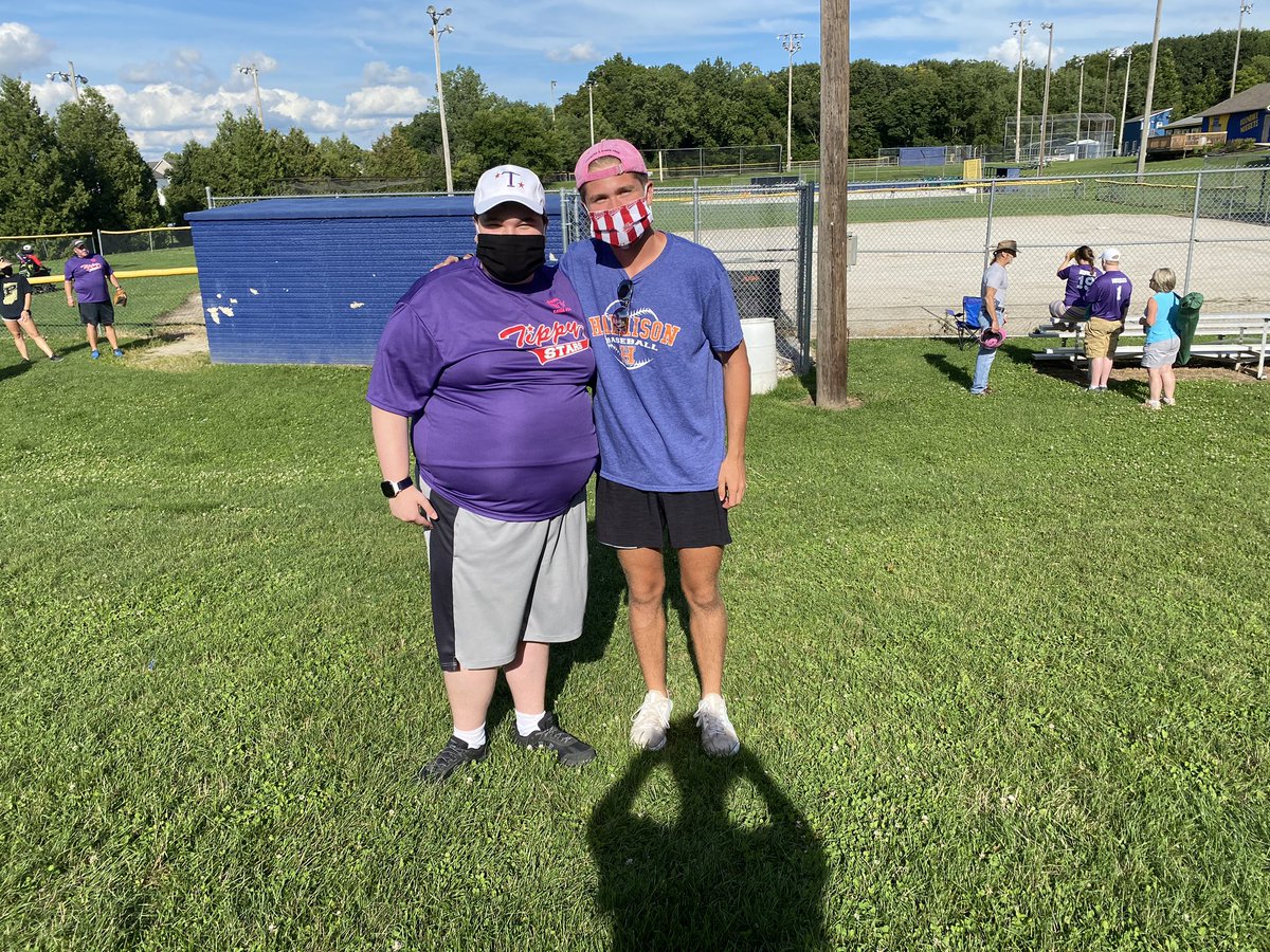 willsondgerath's tweet photo. Beautiful night for #TippyStars baseball. Thanks to the @RaiderBT for playing with us! @RaiderUpdates https://t.co/BrkJ39rgly