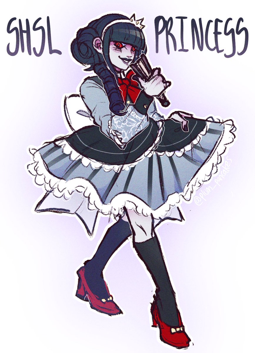 _T0BE_'s tweet photo. I Am Once Again thinking about my talentswap au’s princess!celeste #danganronpa #dgr https://t.co/Ow0x0tm6Uc