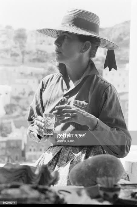 Women writers looking bored and holding a cigarette, part 55 in a series: Charmian Clift