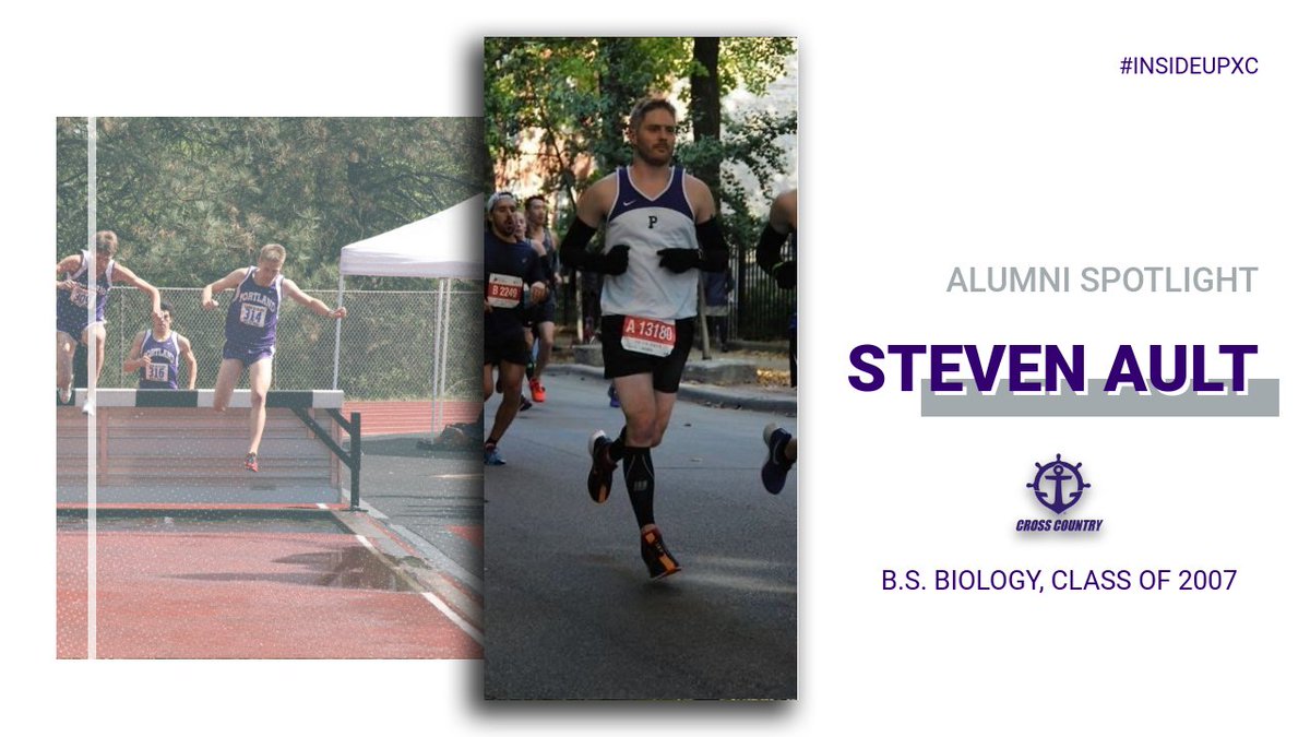 PortlandMXC_TF's tweet photo. #91: ALUMNI SPOTLIGHT - Steven Ault
After graduating in '07, Steven went to veterinarian school and is now a practicing vet in PDX. He has also run 3 marathons (Portland '16, Boston '18, Chicago '19) & 2 full Ironman Triathlons (Coeur d'Alene '13, Penticton '15).
#InsideUPXC https://t.co/AZY7jF9Reu